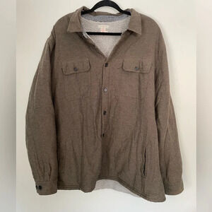 Carbon2Cobalt Fleece‎ Button Up Sweater Jacket